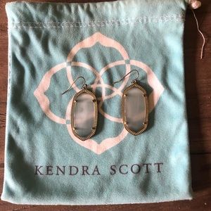 Kendra Scott Elle Earrings in gray slate